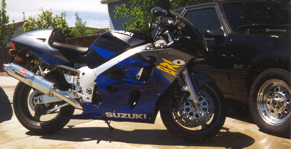  1997 Suzuki Motorcycle GSX-R 600