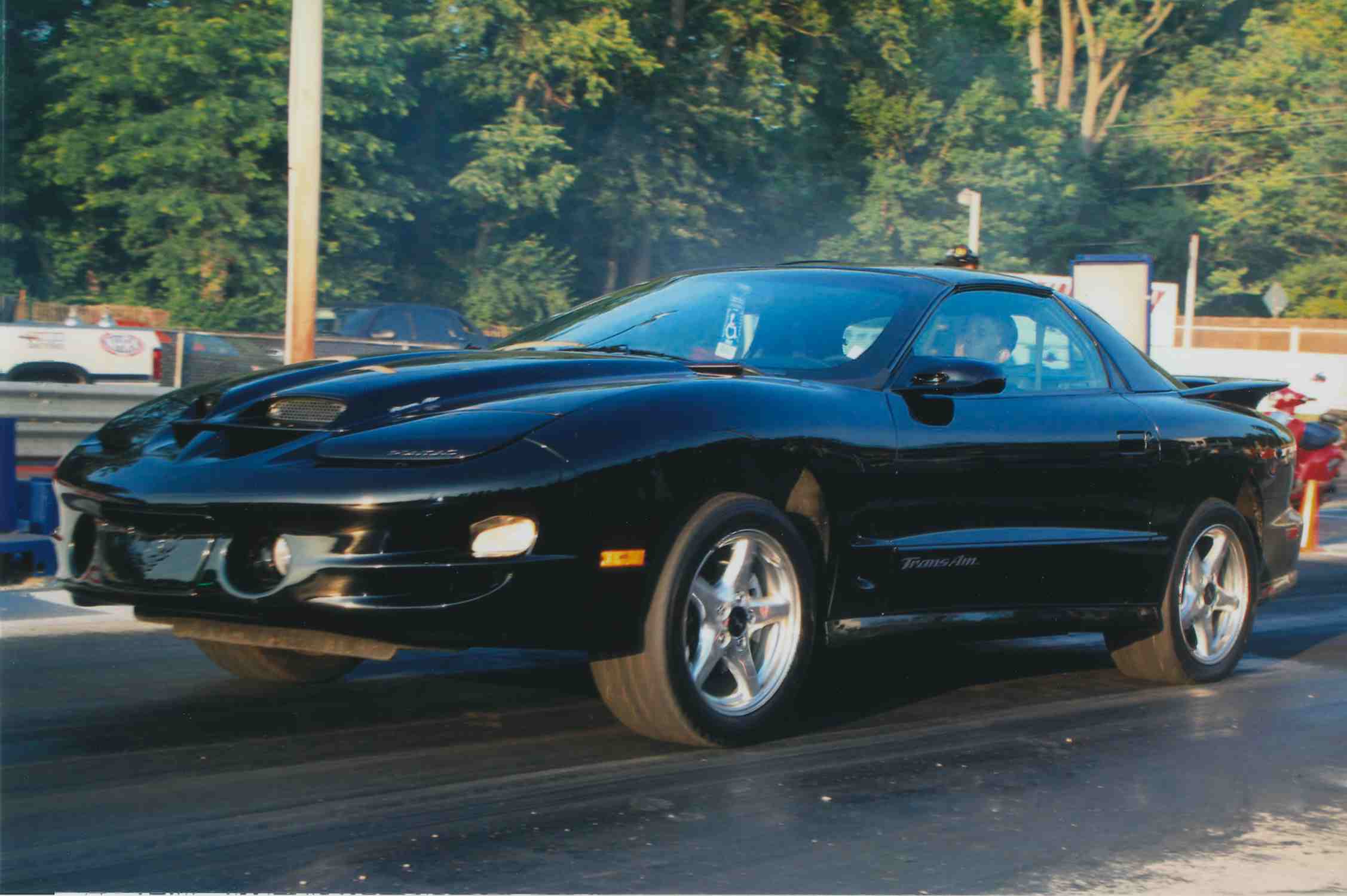 BLACK 1998 Pontiac Trans Am WS6