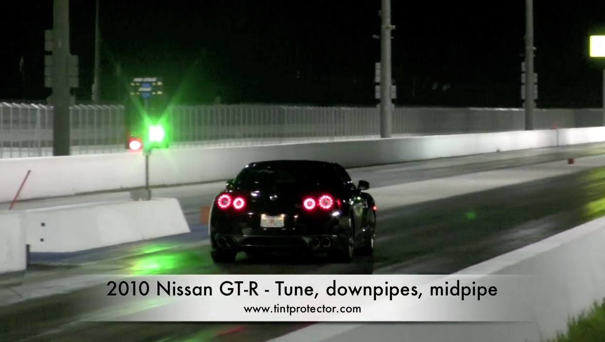  2010 Nissan GT-R Downpipes, Midpipe, Tune