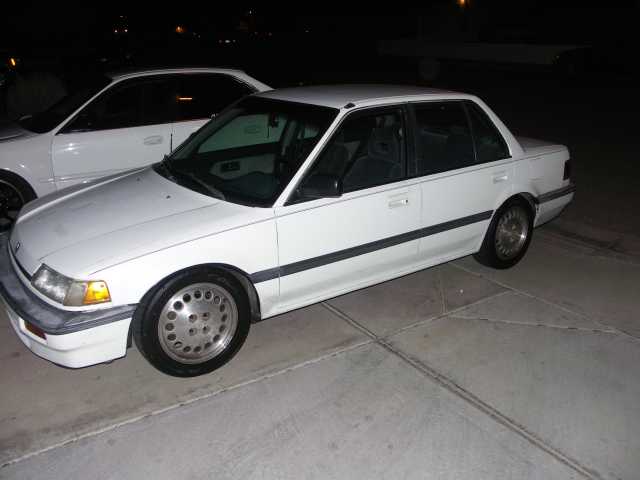 1989  Honda Civic sedan LX picture, mods, upgrades