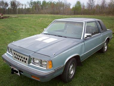  1986 Dodge 600 coupe