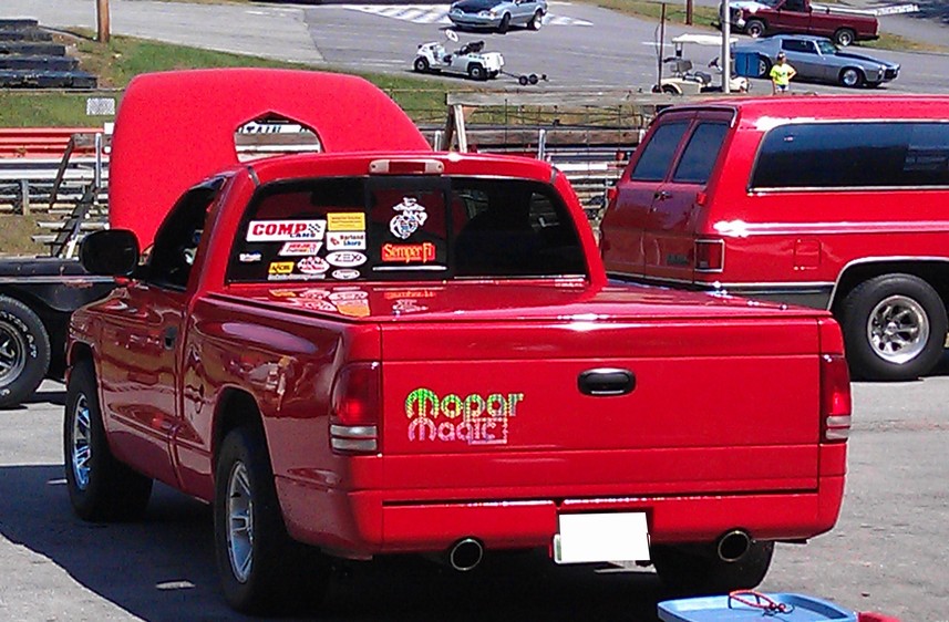 1997 Red Dodge Dakota SLT picture, mods, upgrades