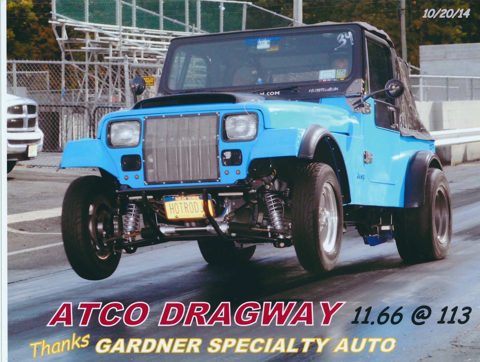 1989 Blue Jeep Wrangler  picture, mods, upgrades