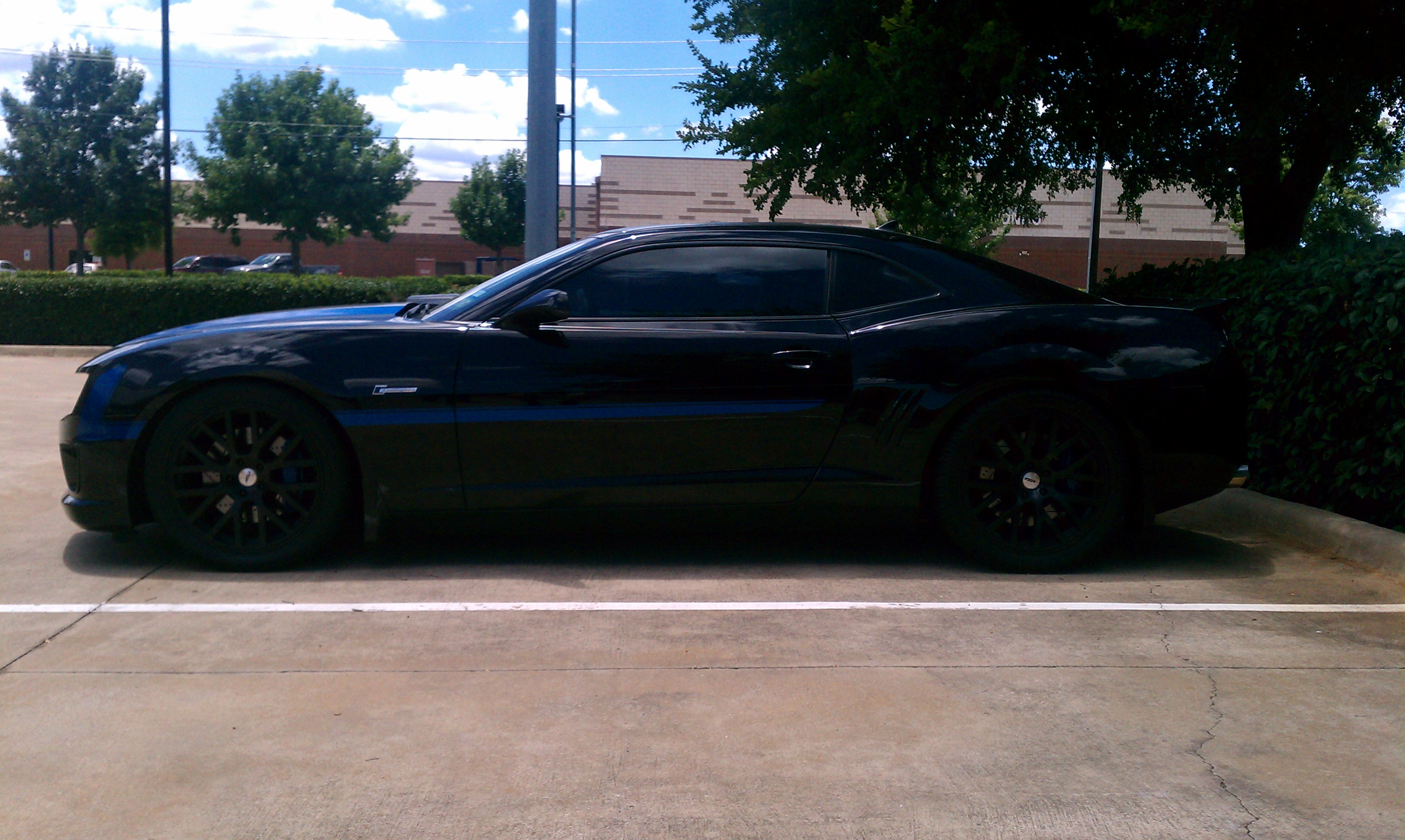 2010 Black Chevrolet Camaro SS Supercharged TVS2300 picture, mods, upgrades
