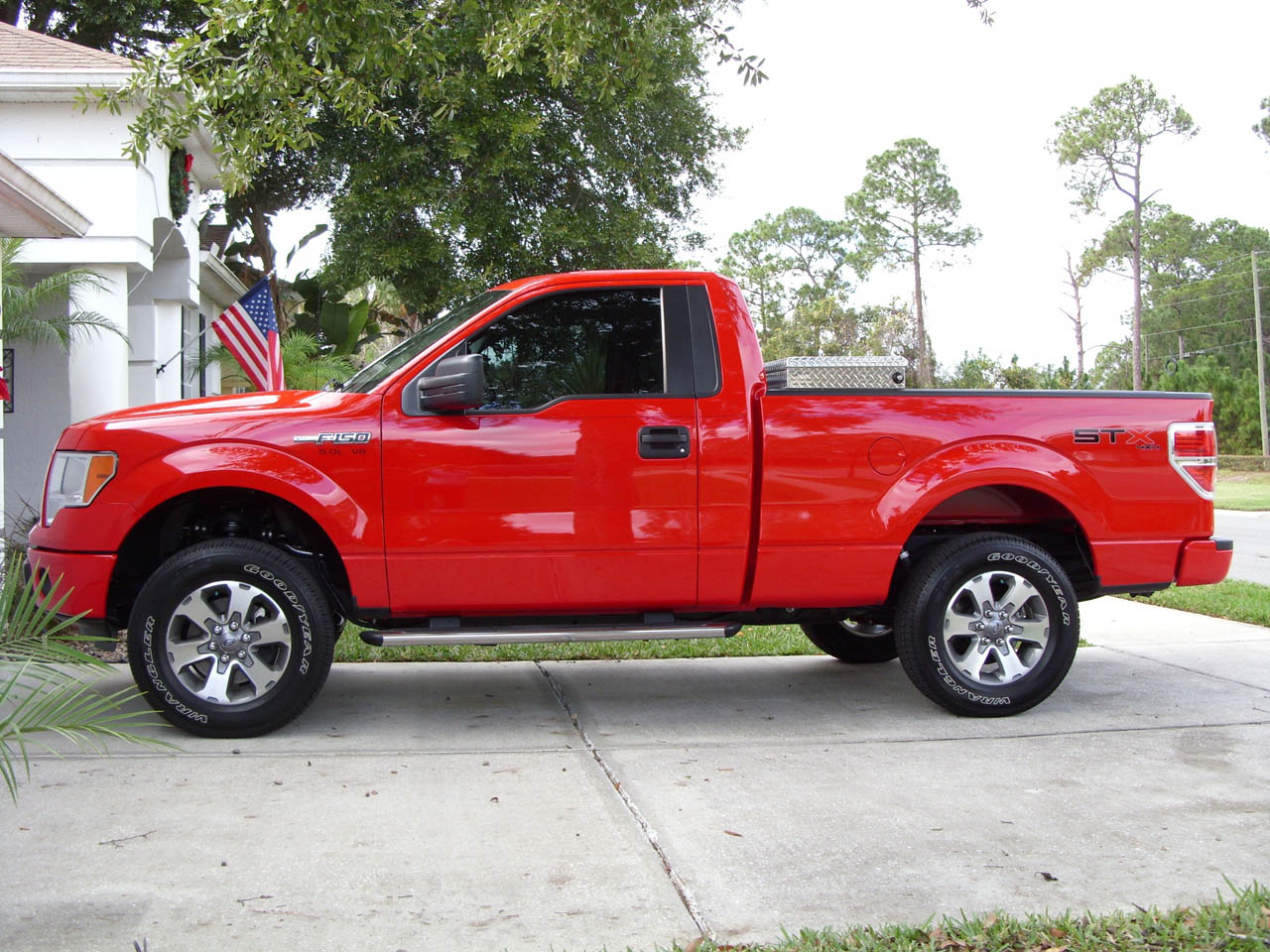 2011 Race Red Ford F150 STX 4X4 5-star tune picture, mods, upgrades