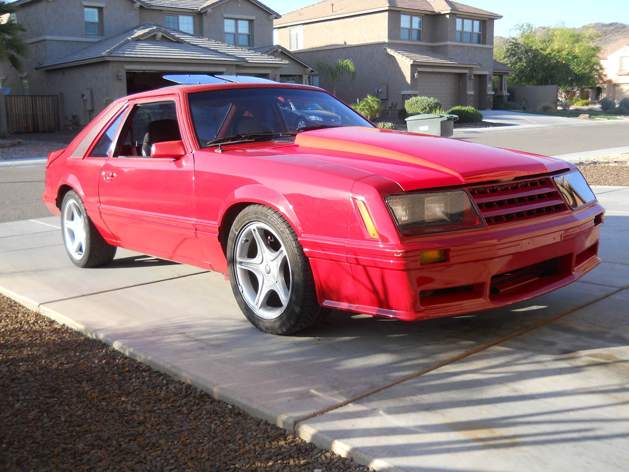 1982 Red Ford Mustang GT picture, mods, upgrades