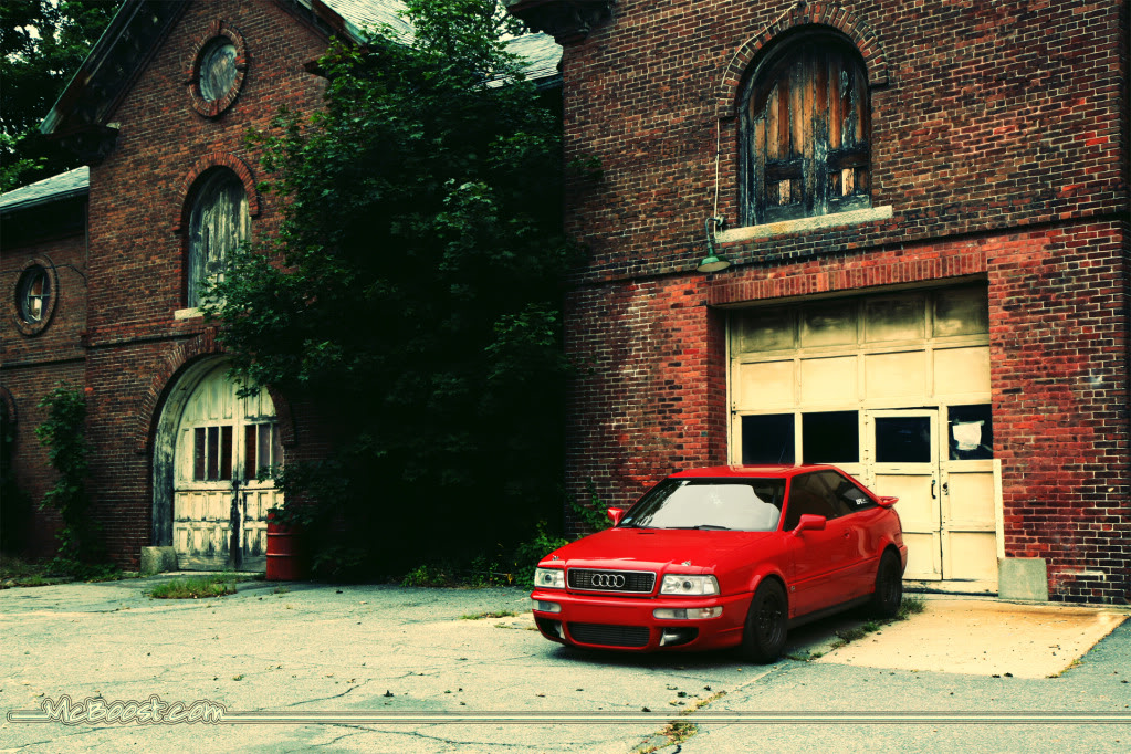 1990 tornado red Audi Coupe 7A 20VT picture, mods, upgrades