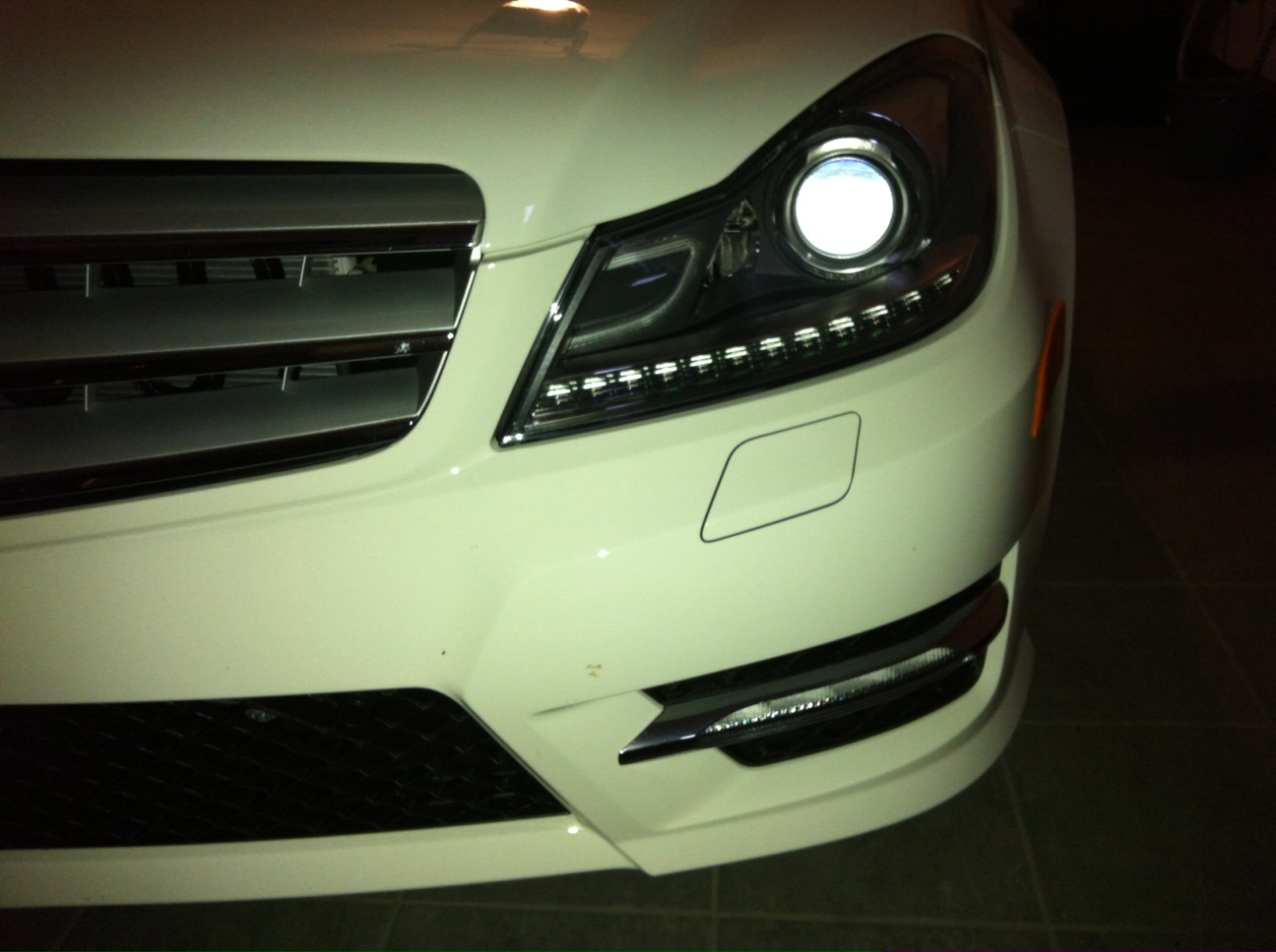 2012 WHITE Mercedes-Benz C350 4 MATIC picture, mods, upgrades