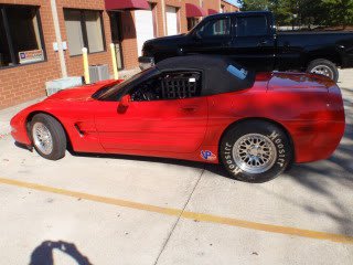 2000 red Chevrolet Corvette convertable picture, mods, upgrades