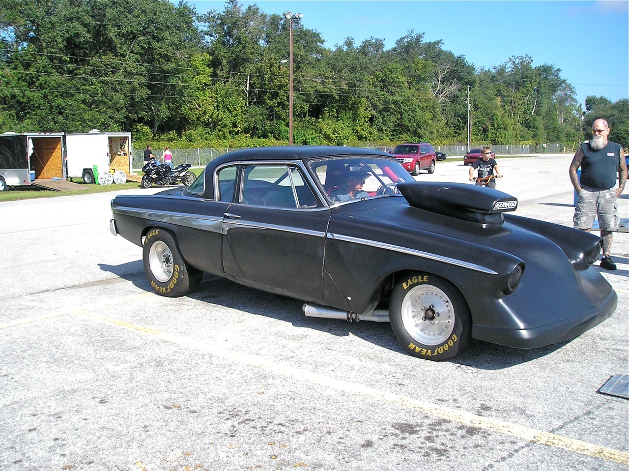 1955 Black Studebaker President Coupe picture, mods, upgrades
