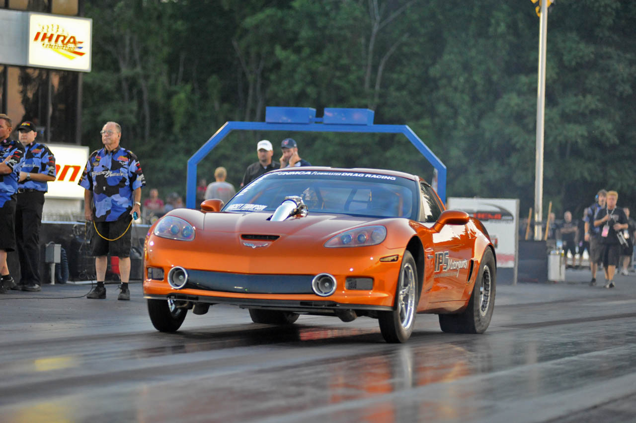 Atomic Orange 2007 Chevrolet Corvette Carlyle Racing 106mm Turbo