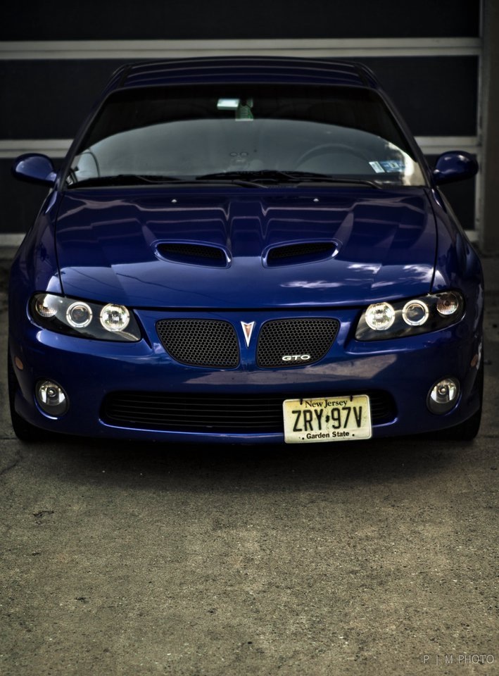 Impulse Blue Metallic 2006 Pontiac GTO 