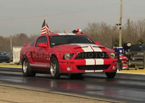 2007 Torch Red/White stripes Ford Mustang Shelby-GT500  picture, mods, upgrades