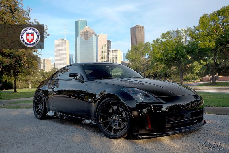 2003 Black Nissan 350Z Twin Turbo picture, mods, upgrades