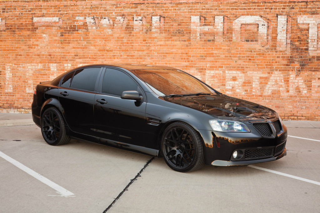 2008 Panther Black Metallic Pontiac G8 GT picture, mods, upgrades