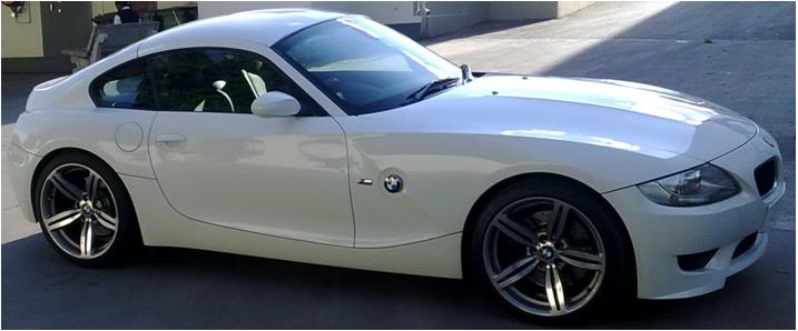 White 2010 BMW Z4 M-Coupe 