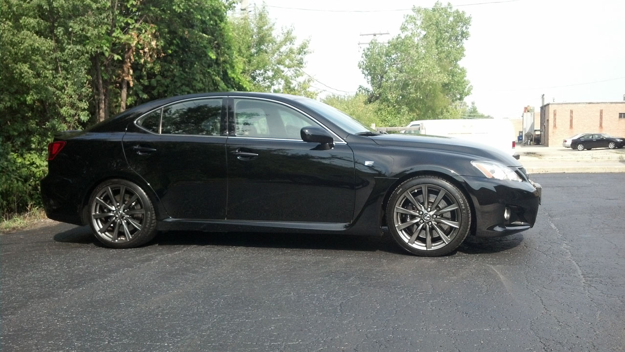 2008 obsidian black Lexus IS-F  picture, mods, upgrades