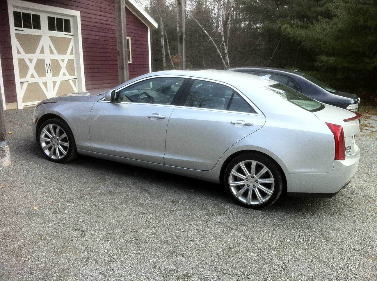 2013 Silver Metallic Cadillac ATS 2.0T AWD Automatic picture, mods, upgrades