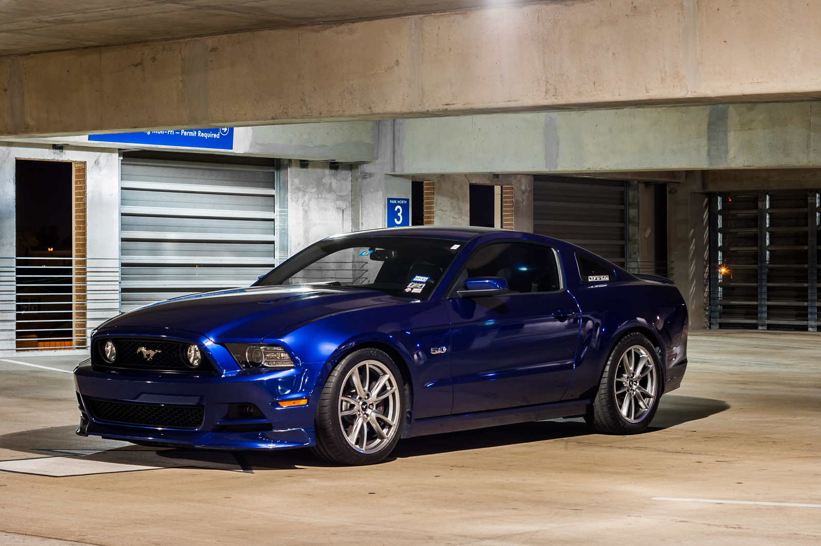 2013 Deep Impact Blue Ford Mustang GT picture, mods, upgrades