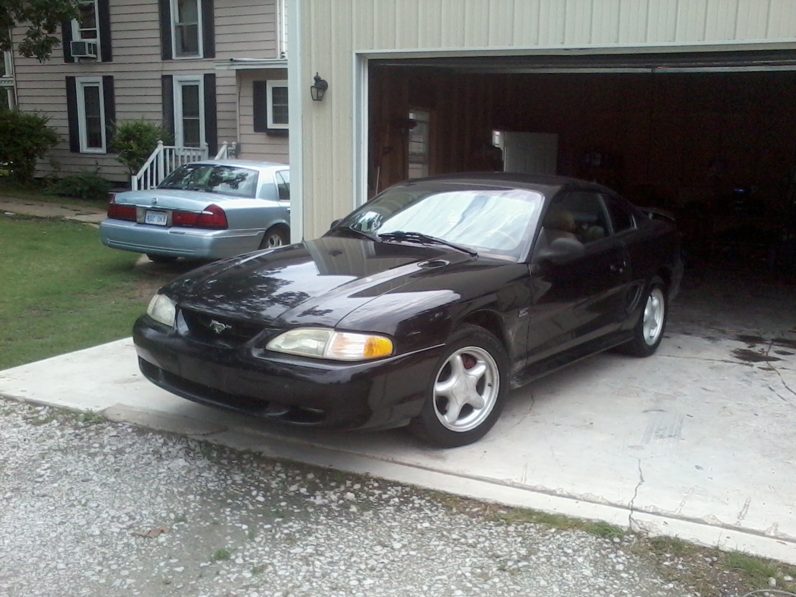 1994 Black Ford Mustang GT picture, mods, upgrades