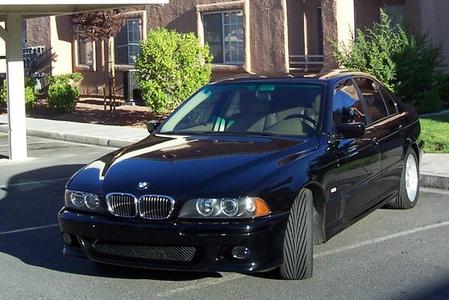 Black 1998 BMW 540i 6 speed manual
