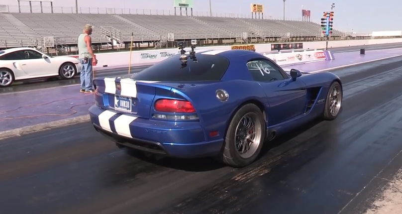 2006 Blue White Stripes Dodge Viper Supecharged and Nitrous picture, mods, upgrades