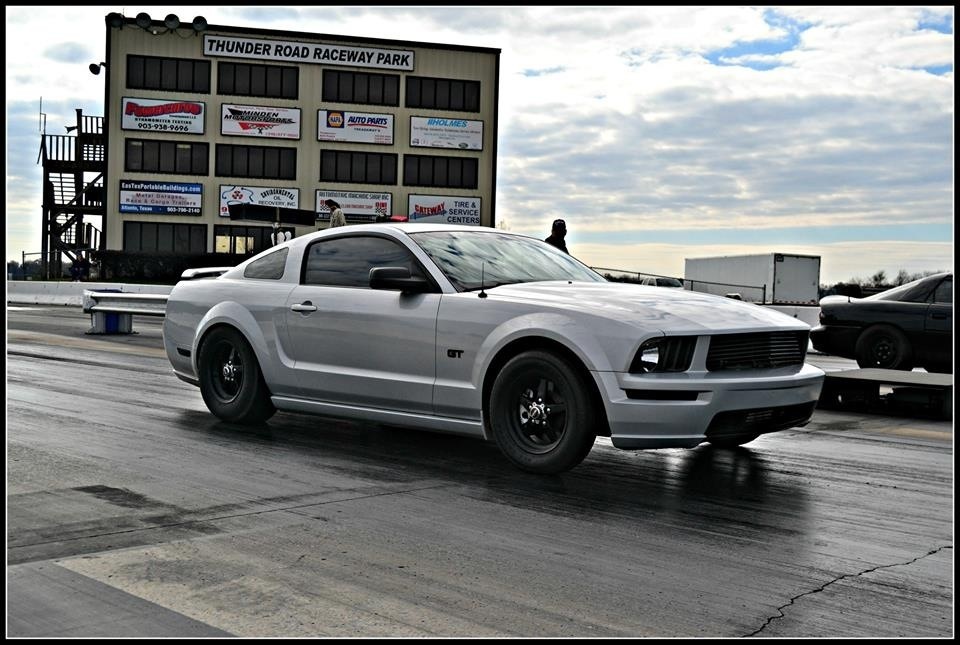 Satin Silver 2007 Ford Mustang GT Paxton 2200