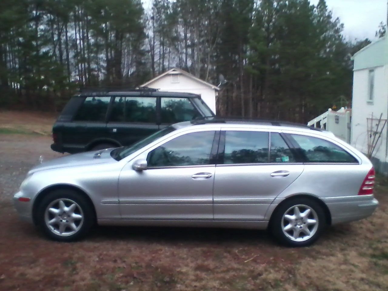 2003 silver Mercedes-Benz C320 wagon picture, mods, upgrades