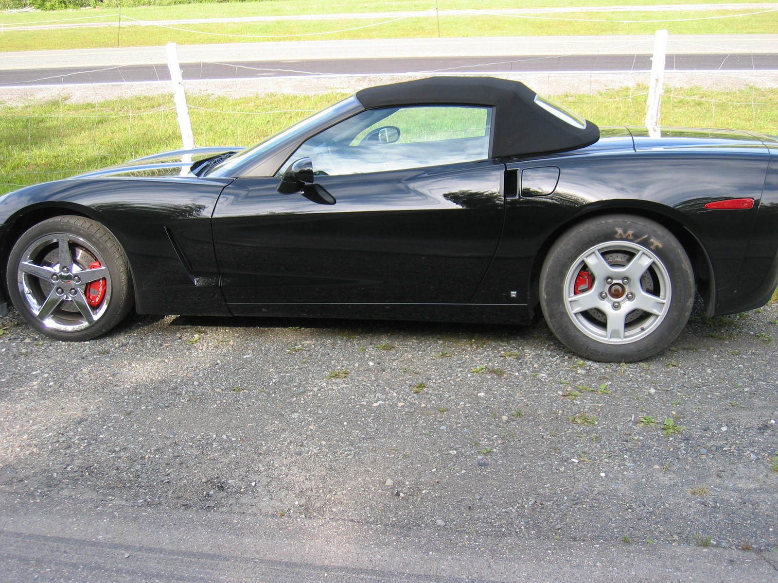 2008 triple black Chevrolet Corvette convertible picture, mods, upgrades