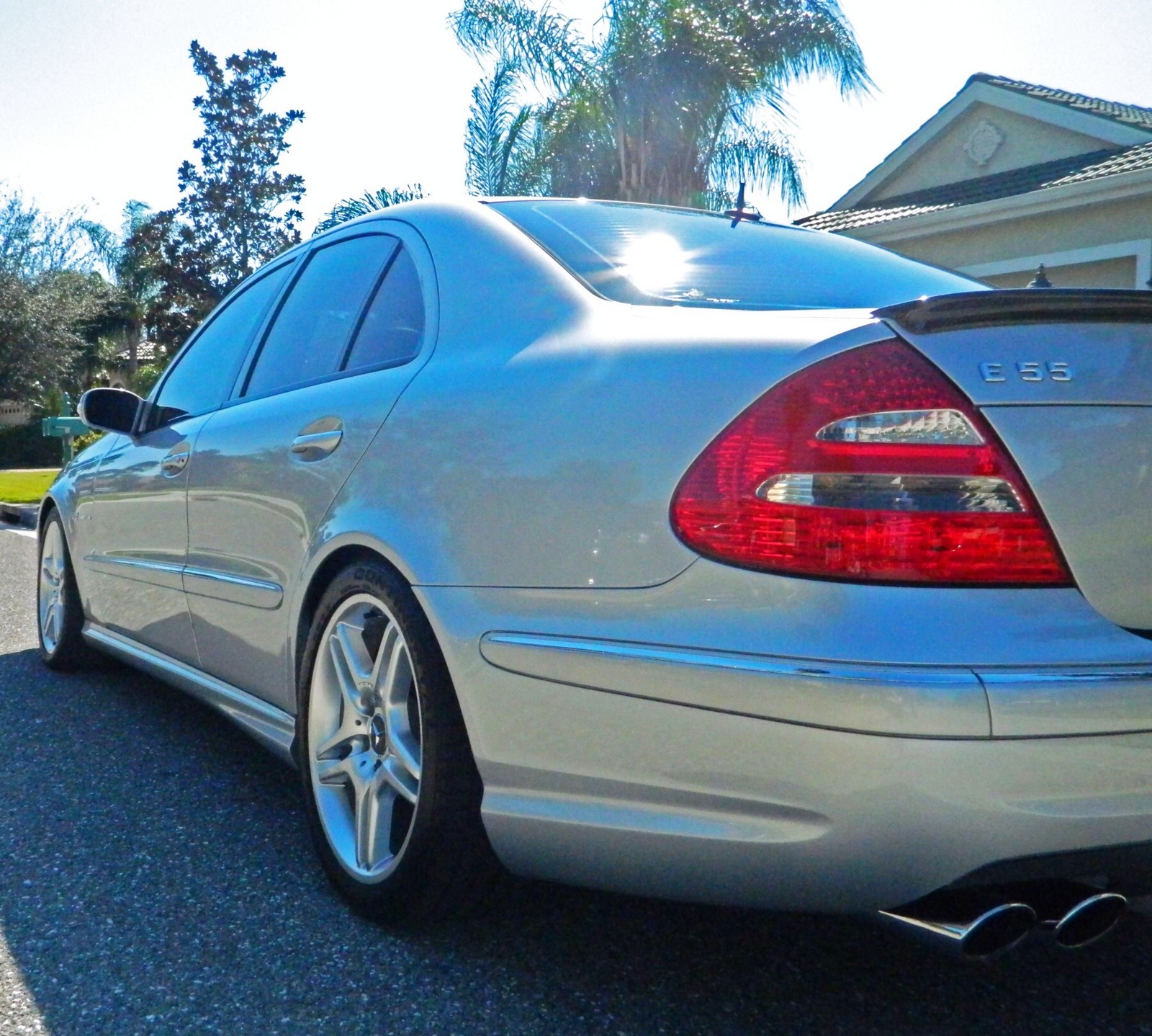 2004 Pewter Mercedes-Benz E55 AMG  picture, mods, upgrades