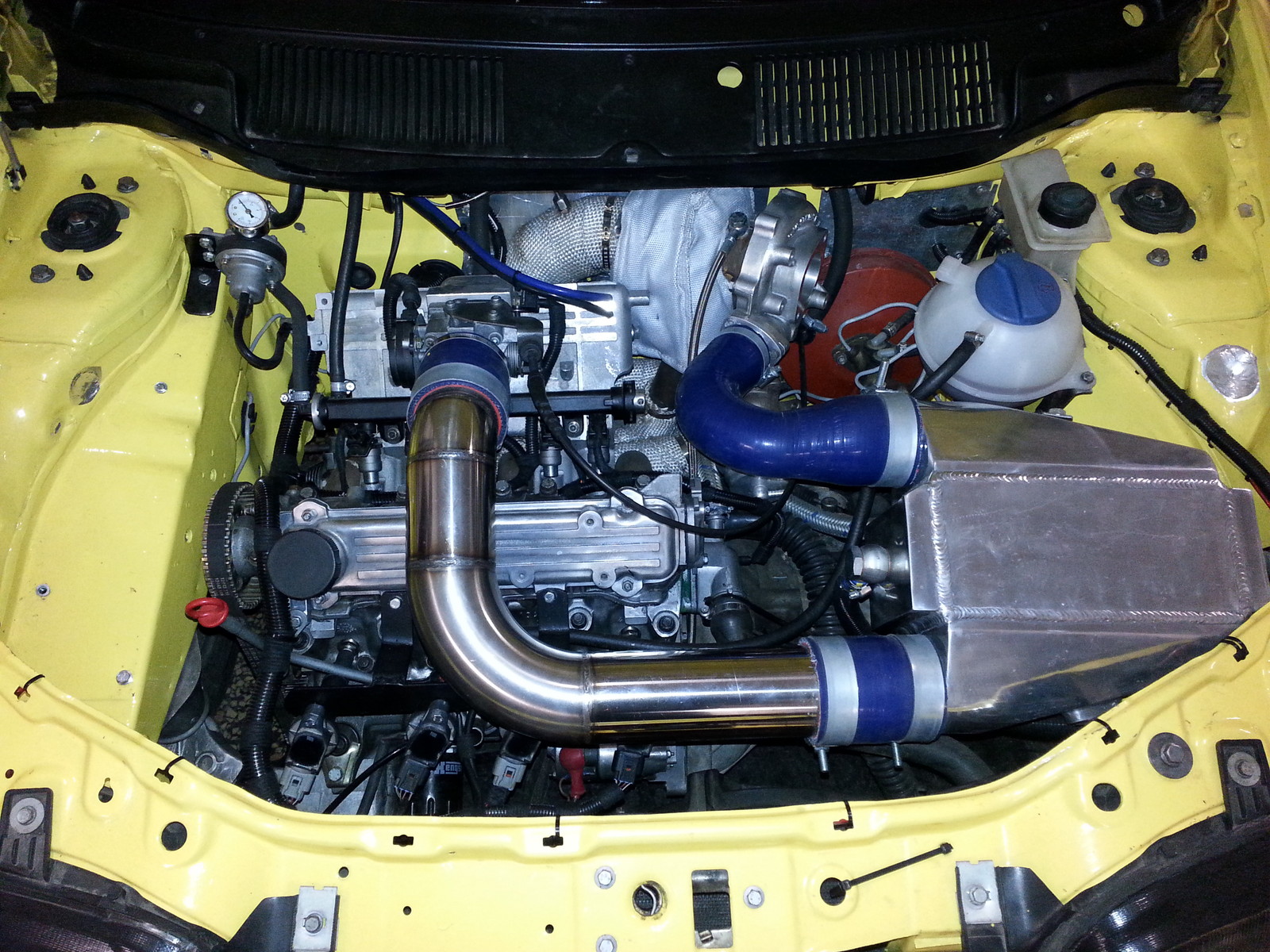 1997 Yellow Fiat Punto GT picture, mods, upgrades