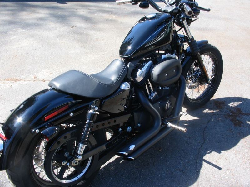 2010 Black Harley-Davidson Sportster Nightster XL1200N picture, mods, upgrades