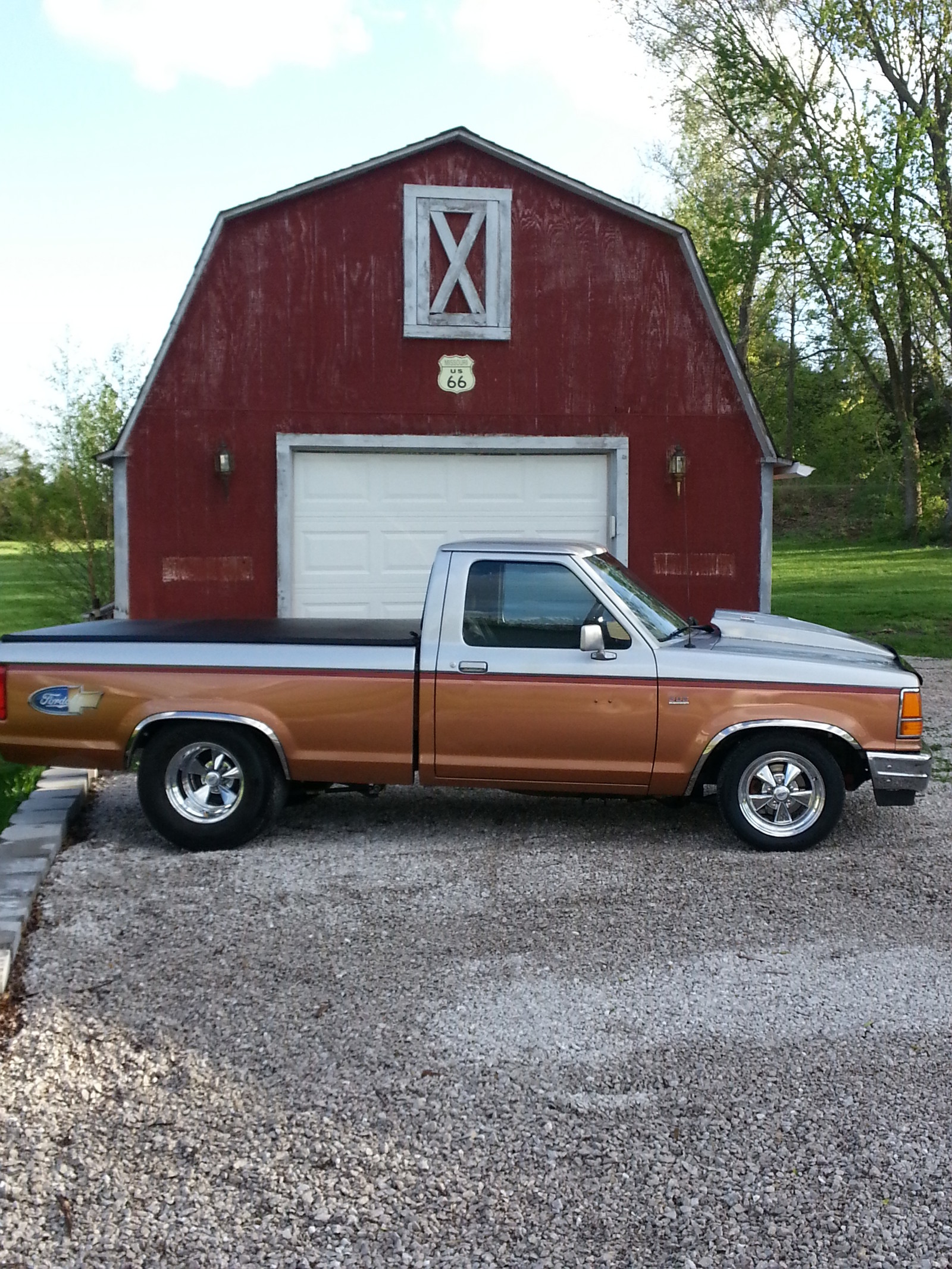1992 GOLD/SILVER Ford Ranger XLT picture, mods, upgrades