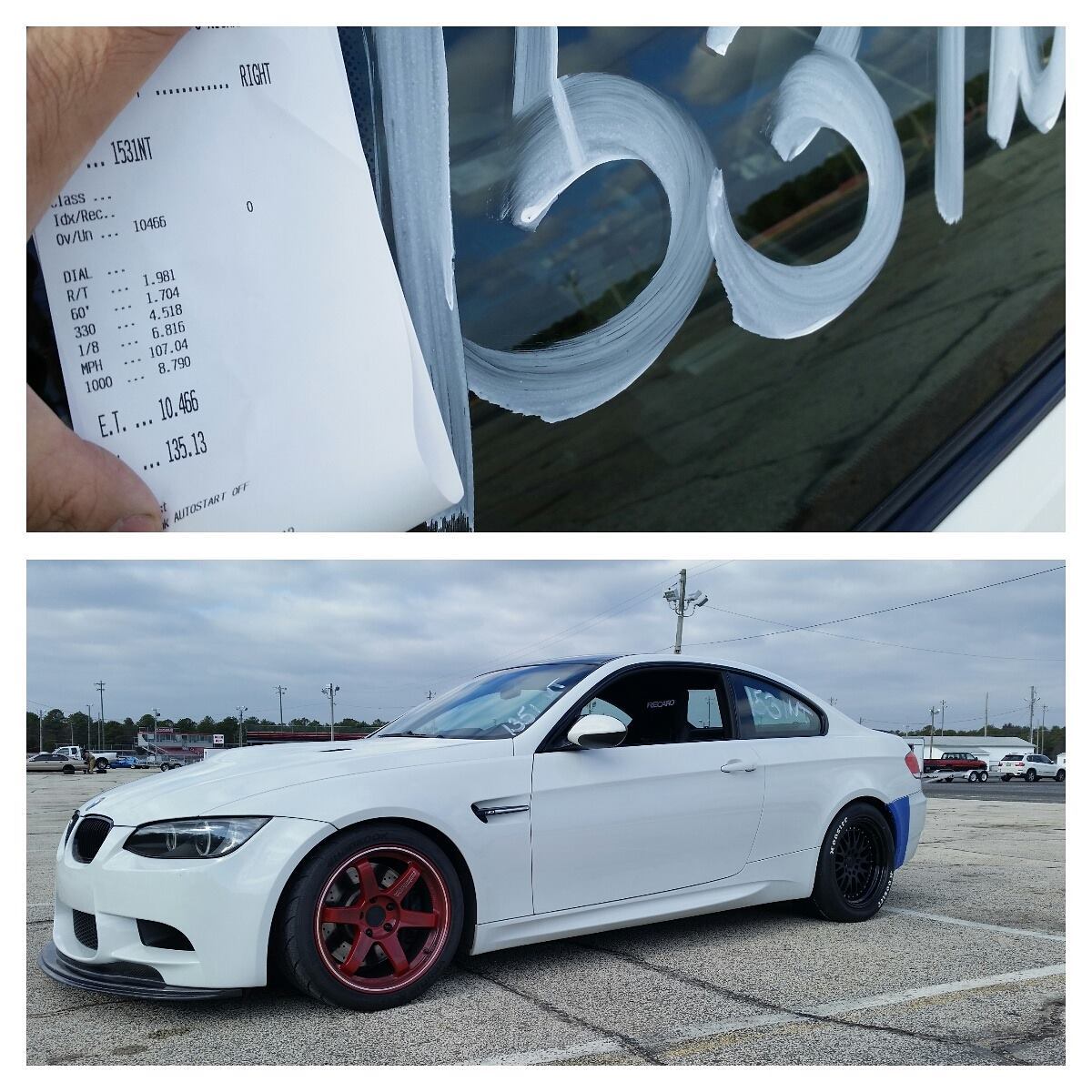 White  2008 BMW M3 supercharged ess vt2-625