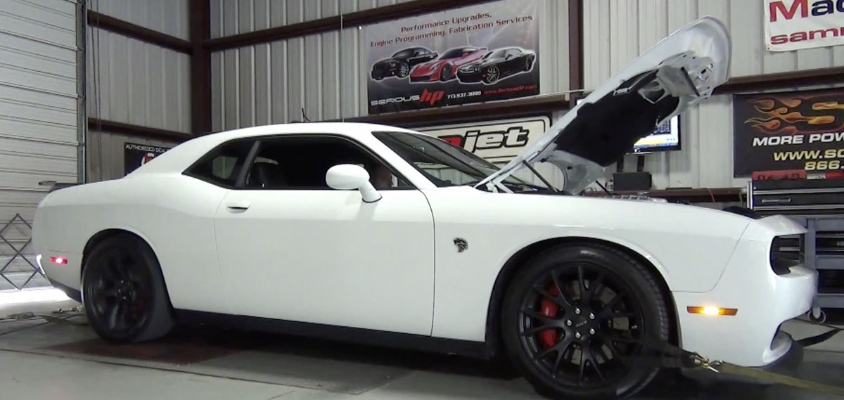 2015 White Dodge Challenger Hellcat  picture, mods, upgrades