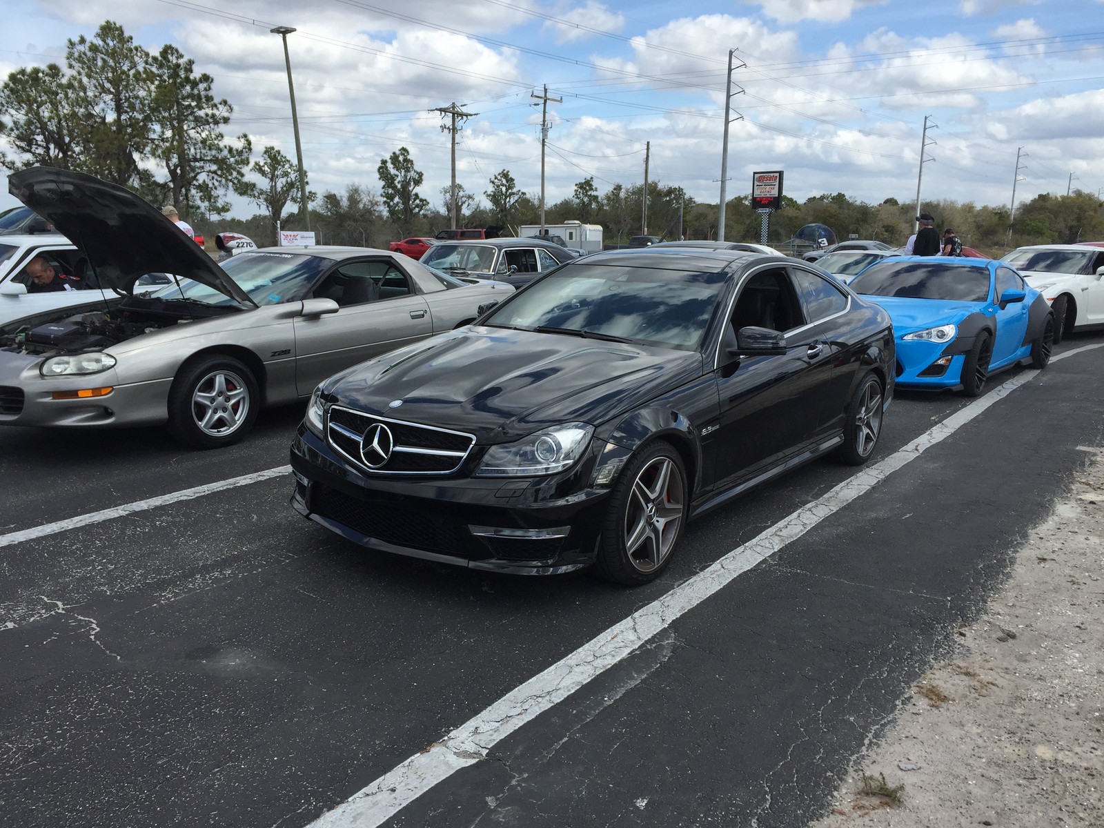 2012 Black Mercedes-Benz C63 AMG Coupe P31 w/LSD picture, mods, upgrades