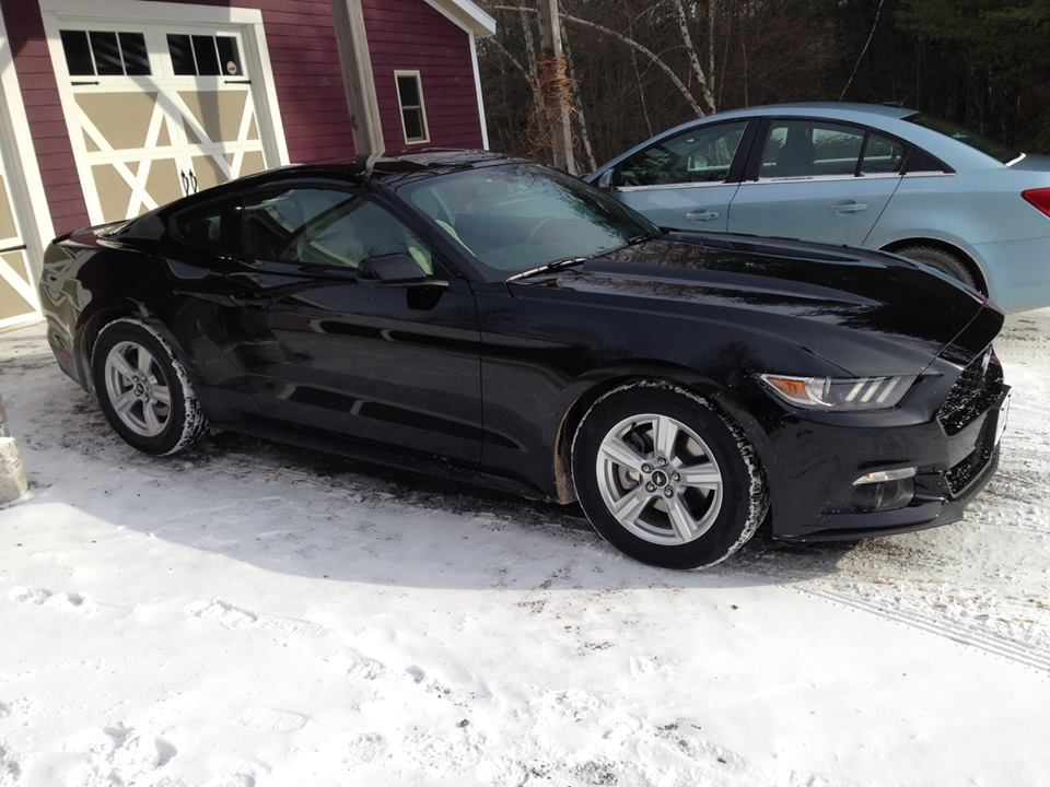 black 2015 Ford Mustang Ecoboost Vermont Tuning