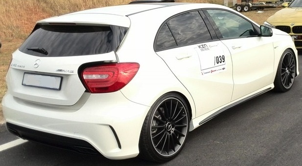 2014 White Mercedes-Benz A45 AMG  picture, mods, upgrades