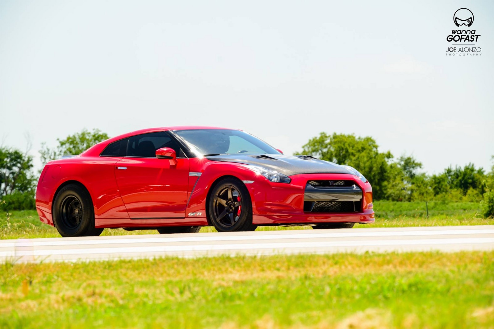 Red 2011 Nissan GT-R 