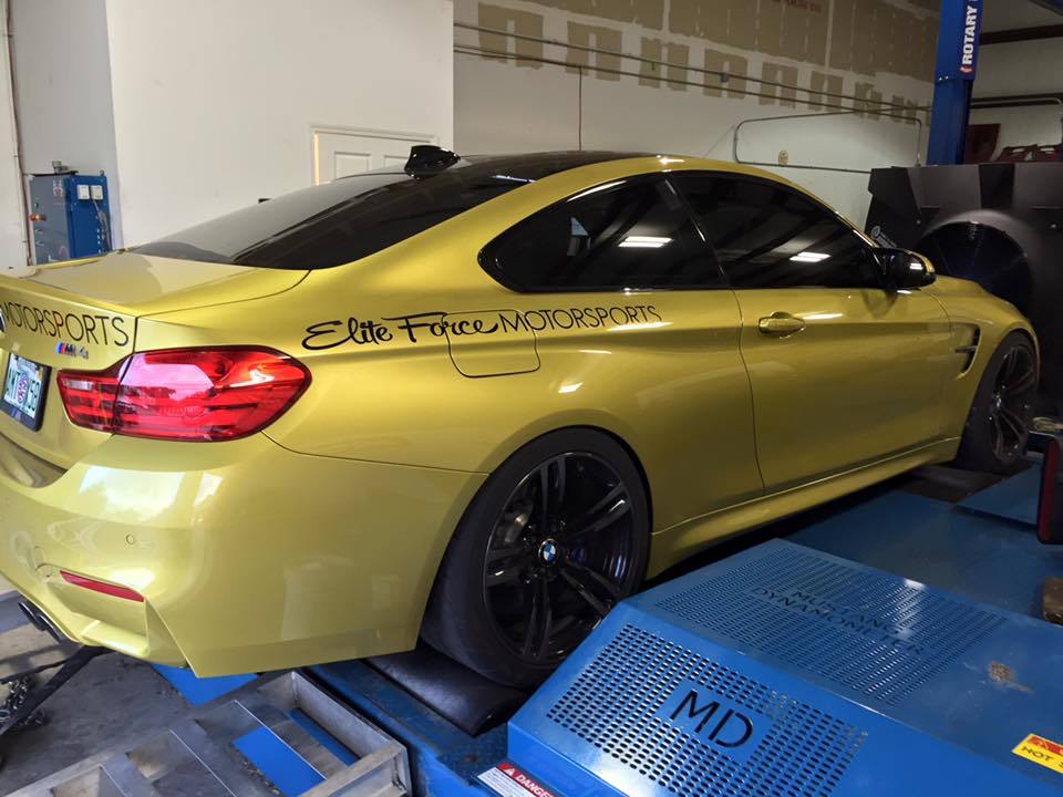 2015 Austin Yellow BMW M4 Coupe picture, mods, upgrades