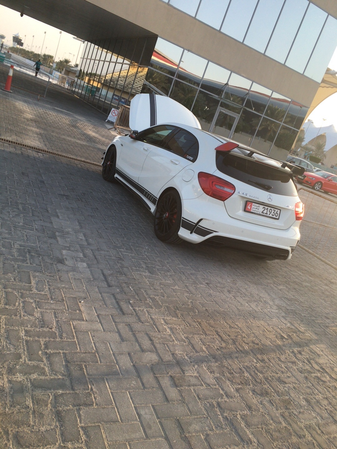 2015 White Mercedes-Benz A45 AMG AMG picture, mods, upgrades