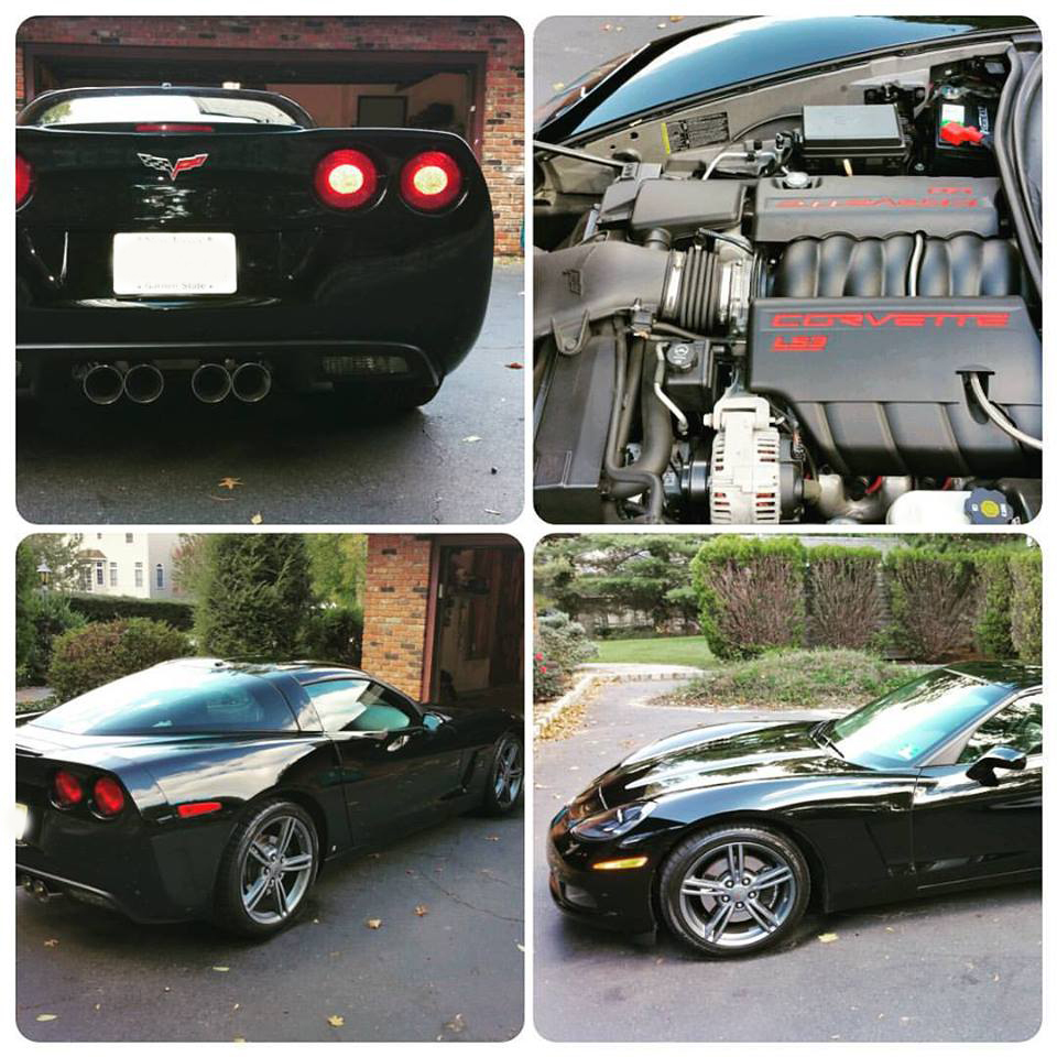2008 Black Chevrolet Corvette LS3 Auto picture, mods, upgrades