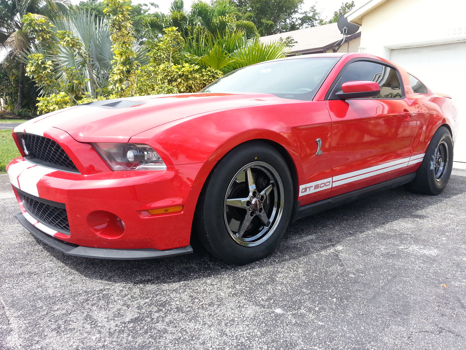 Torch Red 2010 Ford Mustang Shelby-GT500 