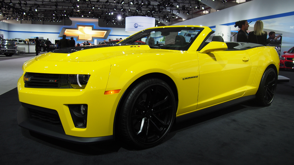 2014 Yellow Chevrolet Camaro ZL1 Convertible picture, mods, upgrades