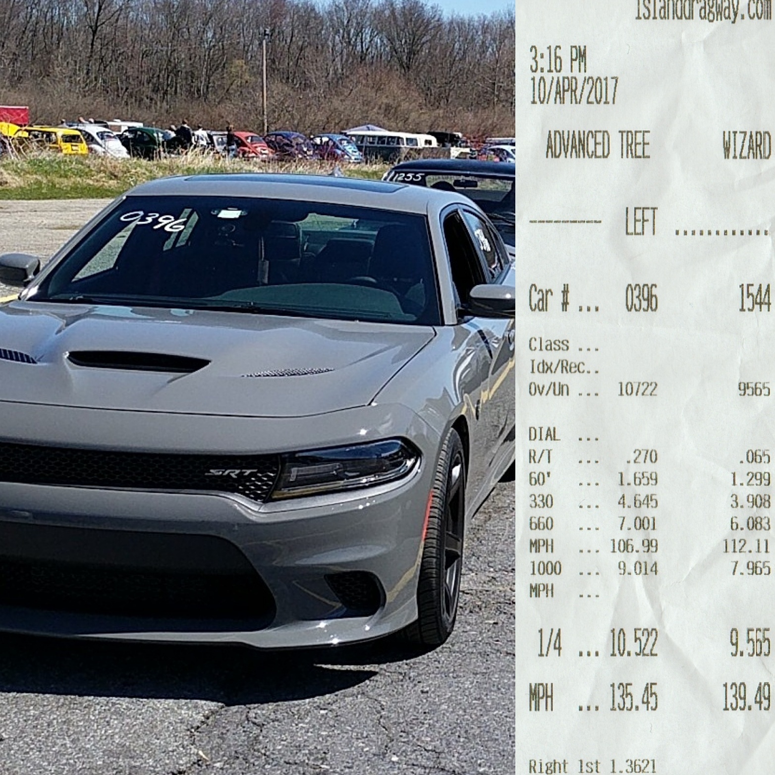 2017 Destroyer gray Dodge Charger Hellcat  picture, mods, upgrades