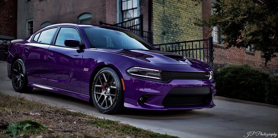 Plum Crazy Purple 2016 Dodge Charger R/T Scat Pack
