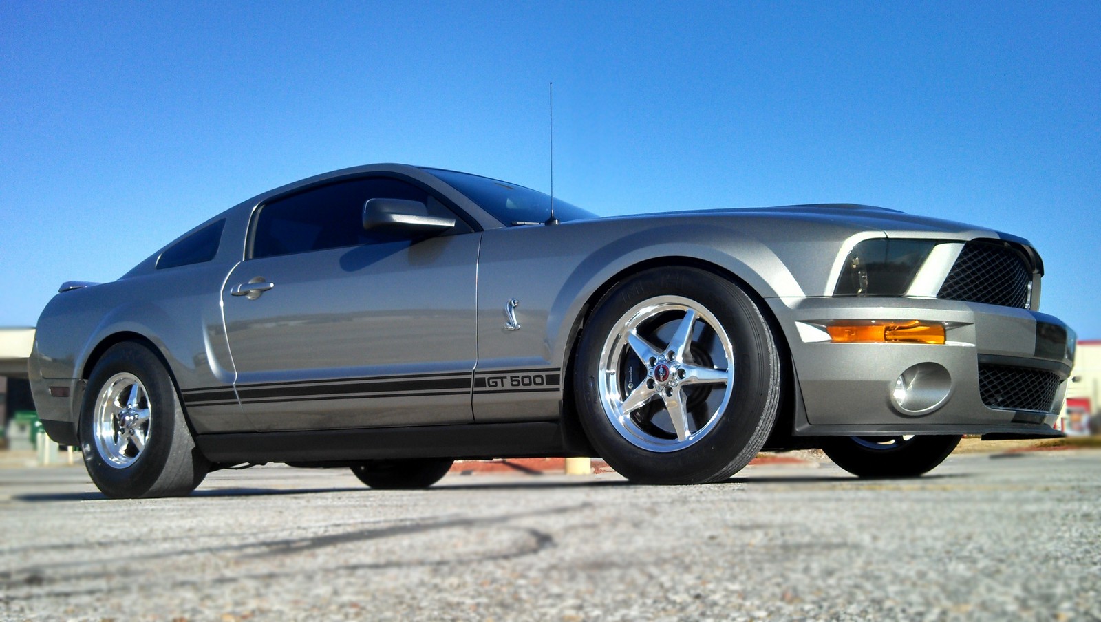 Vapor Silver 2008 Ford Mustang Shelby-GT500 GT500