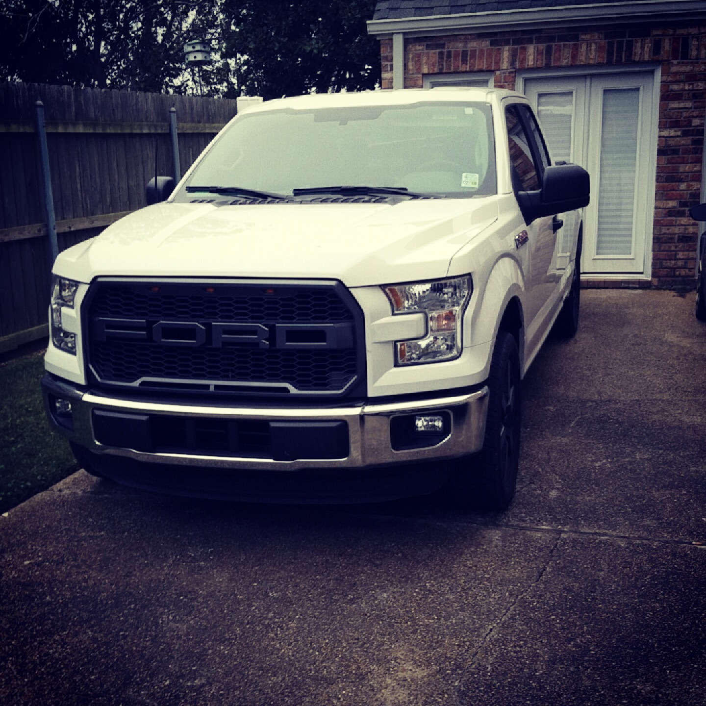 White  2015 Ford F150 XL 2wd