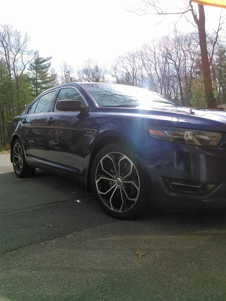 2013 Deep Impact Blue Ford Taurus SHO picture, mods, upgrades
