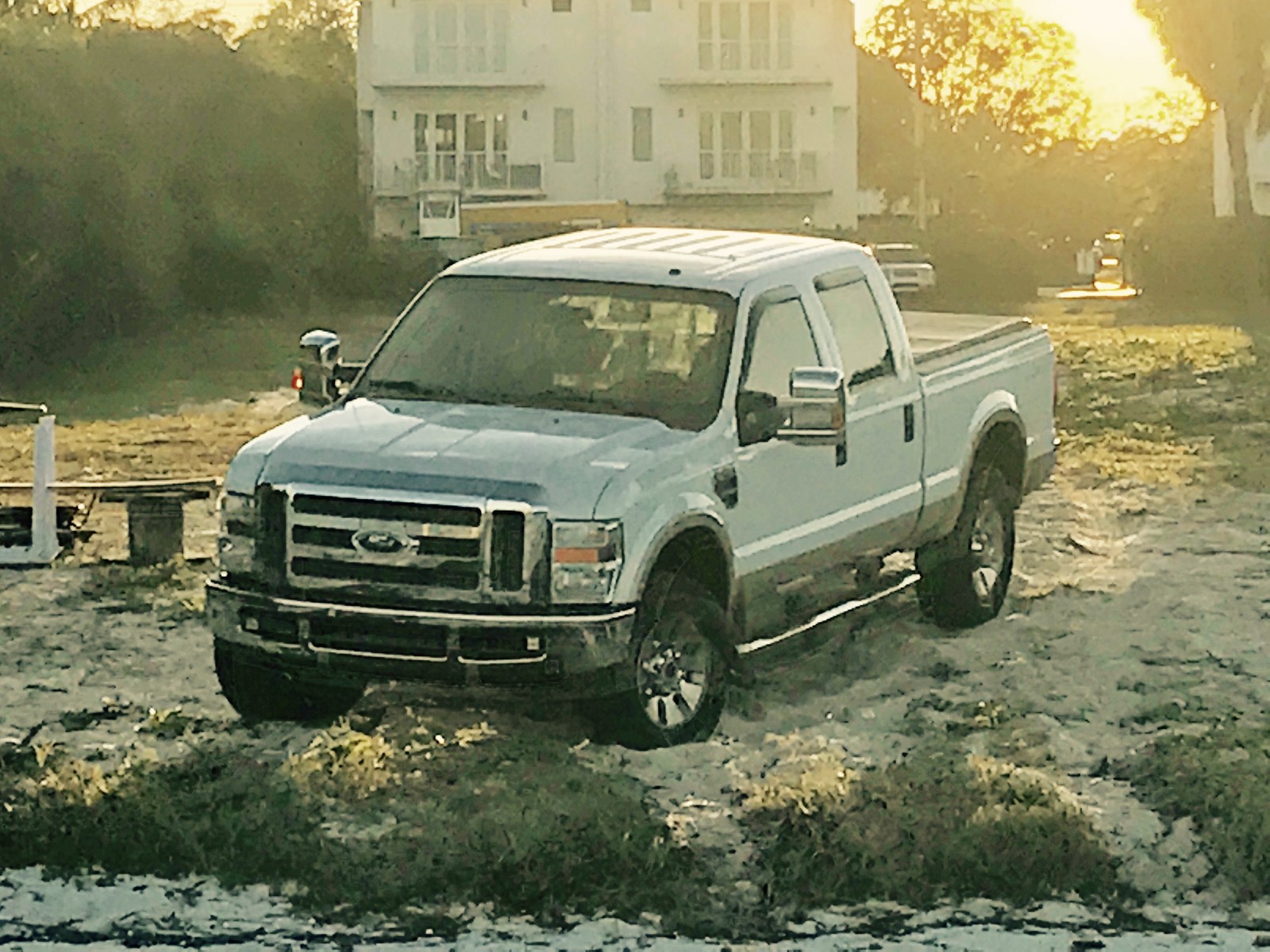 2008 White Ford F250 Lariat picture, mods, upgrades